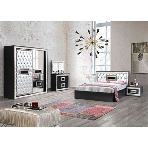 dormitor versace negru
